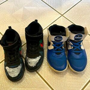 Boys Nike shoes: 12.5 and 13